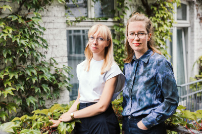 The project team, left: Elsa Wellmann-Gilcher, right: Kathrin Barutzki