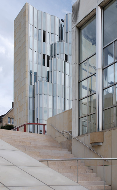 Museum Abteiberg, Mönchengladbach, Außenansicht